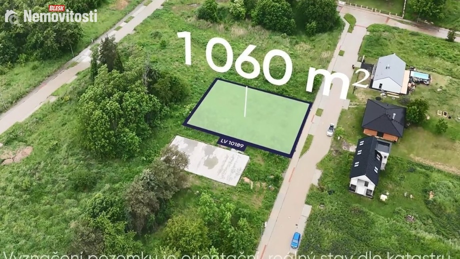 Prodej stavebního pozemku 1 060 m², Žáky