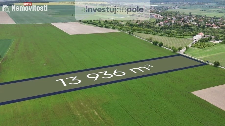 Prodej pole 13 936 m², Velký Borek