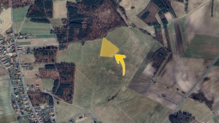 Prodej podílu 5/9 pole 5 752 m², Krakovany