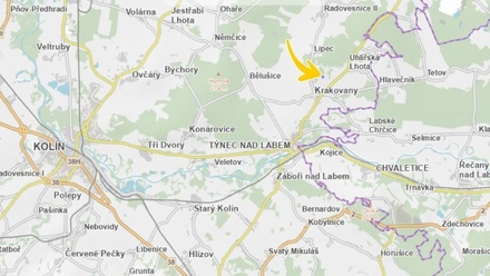 Prodej podílu 5/9 pole 5 752 m², Krakovany