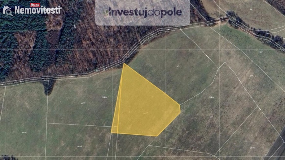 Prodej podílu 5/9 pole 5 752 m², Krakovany