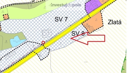 Prodej komerčního pozemku 7 490 m², Kynšperk nad Ohří - Zlatá