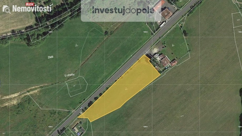 Prodej komerčního pozemku 7 490 m², Kynšperk nad Ohří - Zlatá