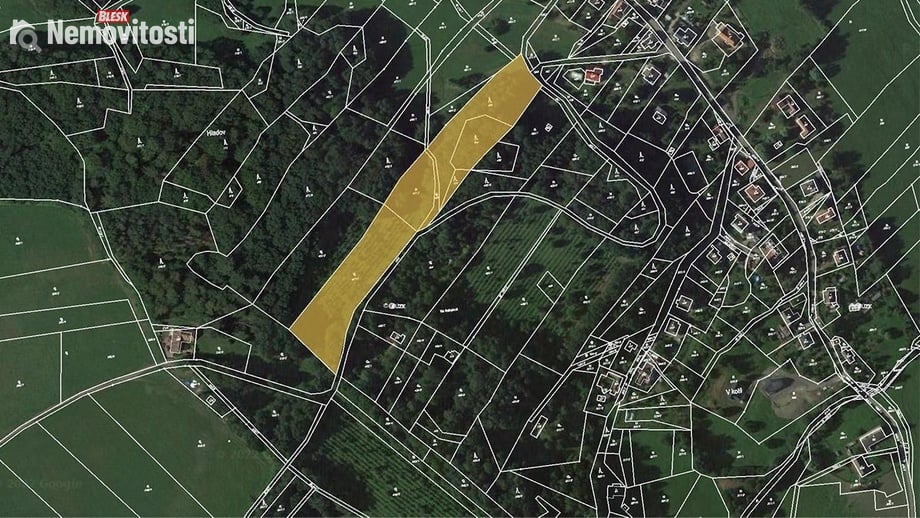 Prodej louky 11 197 m², Hrubá Skála