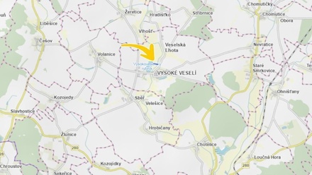Prodej louky 2 975 m², Vysoké Veselí