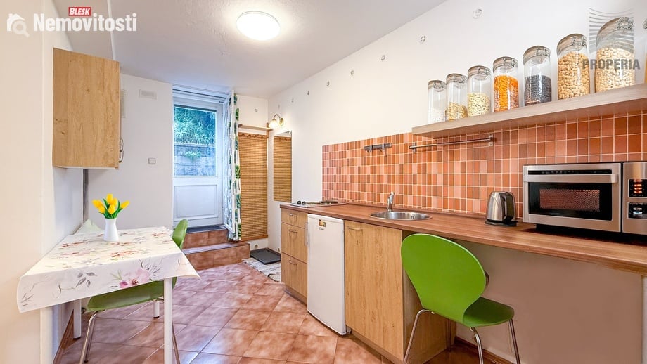 Pronájem bytu 1+kk 20 m², Brno - Horní Heršpice
