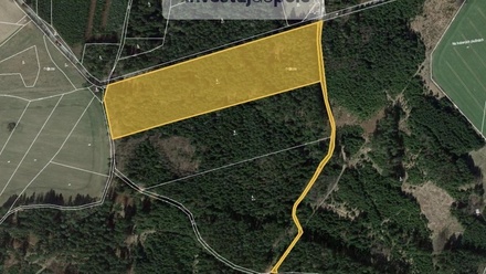 Prodej podílu 3/8 lesa 12 302 m², Milevsko