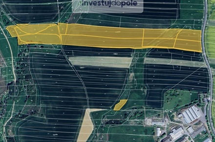 Prodej pole 166 174 m², Kamenice