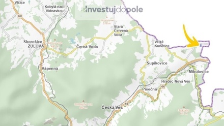 Prodej pole 28 555 m², Mikulovice