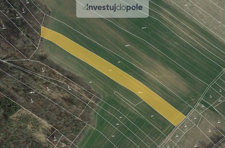Prodej podílu 2/3 pole 4 467 m², Ondřejov