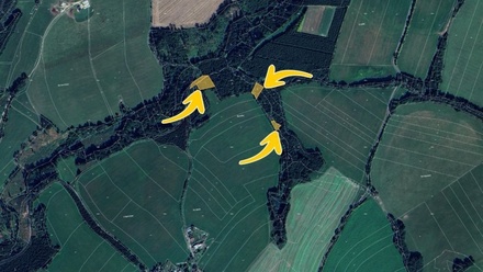 Prodej lesa 2 834 m², Prosíčka - Dolní Prosíčka