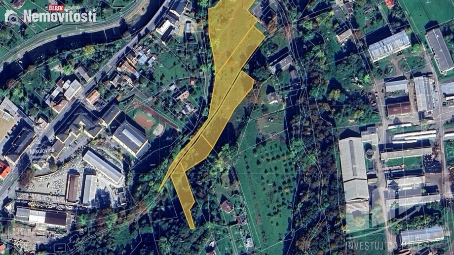 Prodej stavebního pozemku 13 598 m², Mikulovice