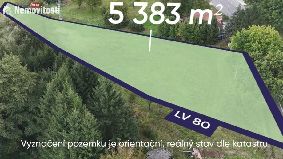 Prodej louky 5 383 m², Sopotnice