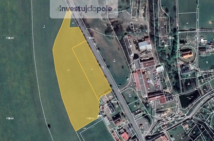 Prodej pole 21 724 m², Pertoltice - Dolní Pertoltice