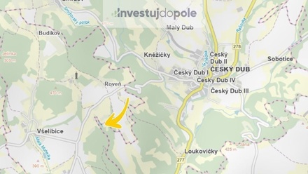 Prodej louky 19 003 m², Český Dub