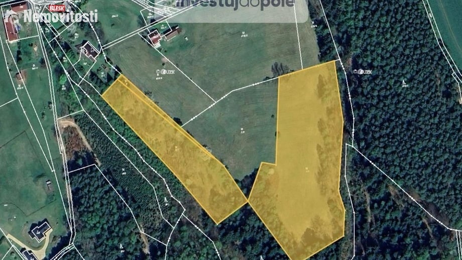 Prodej louky 19 003 m², Český Dub