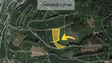 Prodej louky 2 849 m², Vsetín