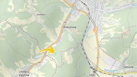 Prodej louky 2 849 m², Vsetín