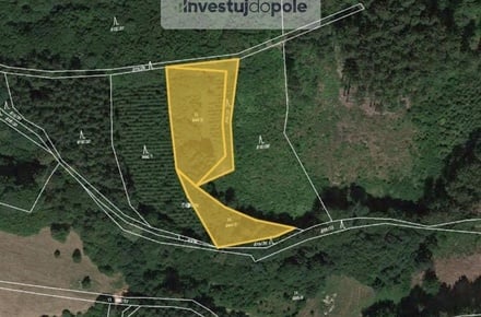 Prodej louky 2 849 m², Vsetín