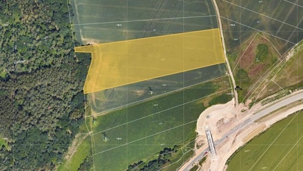 Prodej podílu 1/12 pole 3 545 m², Plzeň