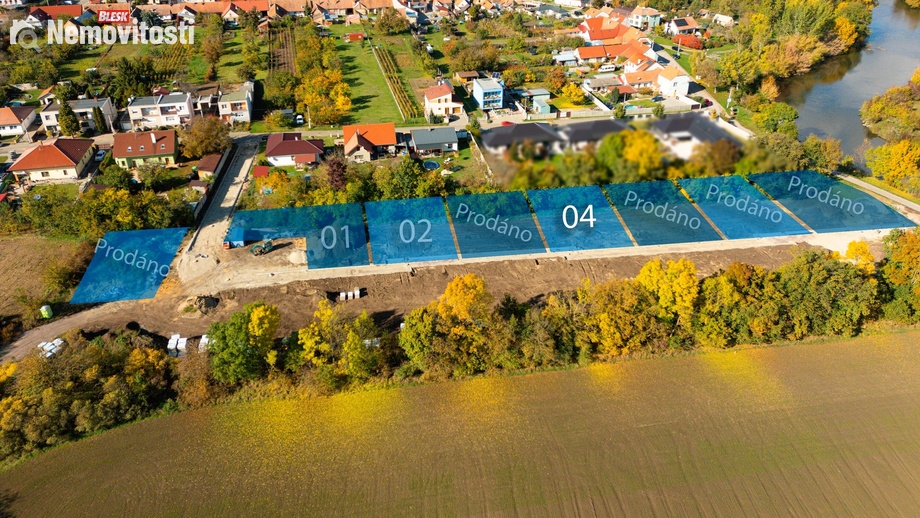 Prodej stavebního pozemku 604 m², Bulhary