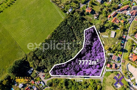 Prodej stavebního pozemku 7 772 m², Slušovice