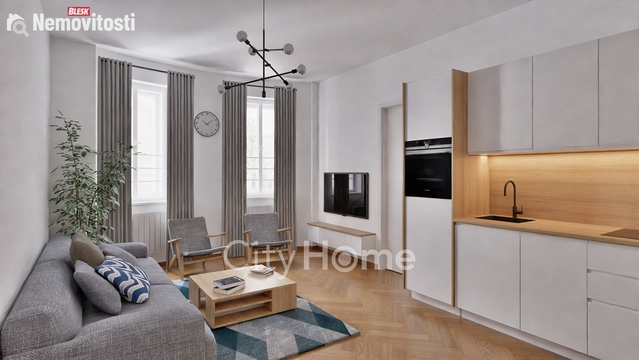 Prodej bytu 2+kk 65 m², Praha - Smíchov