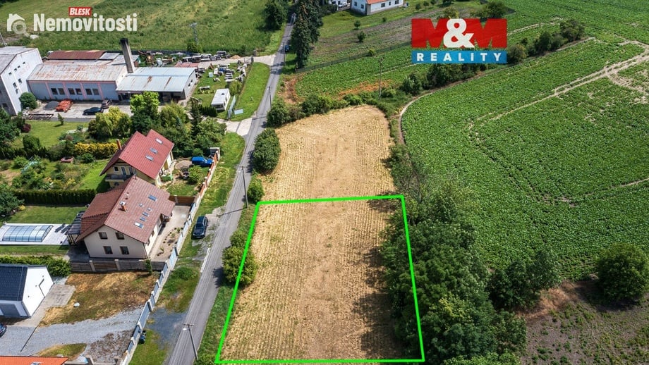 Prodej stavebního pozemku 1 007 m², Cítoliby