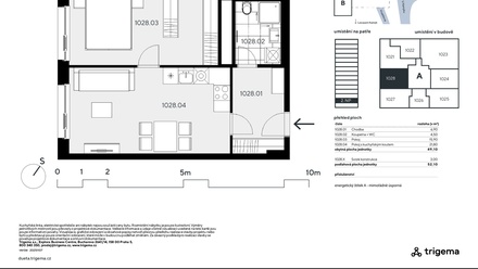 Prodej bytu 2+kk 49 m², Praha - Kamýk