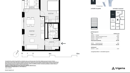 Prodej bytu 2+kk 50 m², Praha - Kamýk