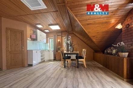 Pronájem bytu 1+kk 34 m², Bříství
