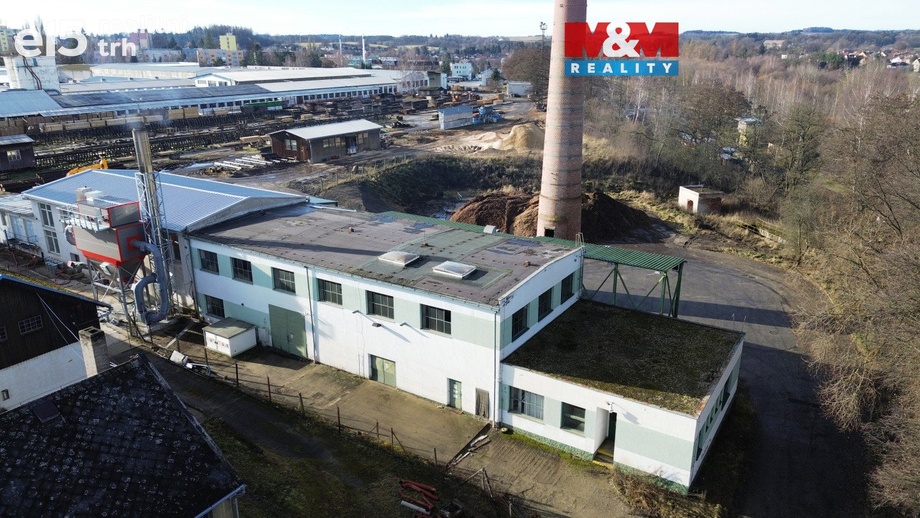 Prodej výrobního prostoru 5 601 m², Jindřichův Hradec