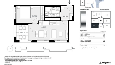 Prodej bytu 2+kk 46 m², Praha