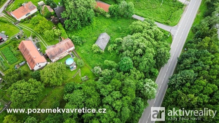 Prodej stavebního pozemku 1 250 m², Řehenice - Vavřetice