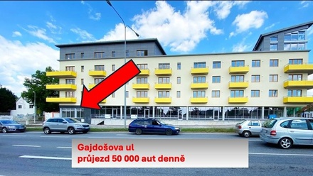Pronájem obchodního prostoru 175 m², Brno - Židenice