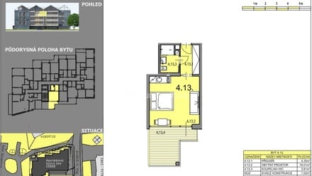 Prodej bytu 1+kk 28 m², Harrachov