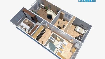 Prodej bytu 4+1 78 m², Jirkov