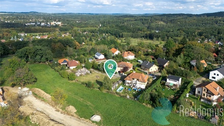 Prodej stavebního pozemku 823 m², Kamenice - Těptín