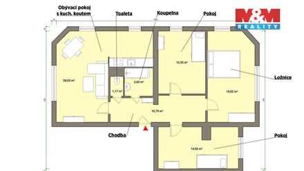 Pronájem bytu 4+kk 90 m², Mariánské Lázně