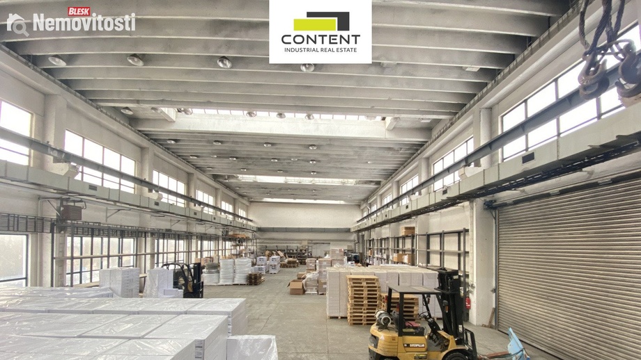 Pronájem výrobního prostoru 1 519 m², Praha