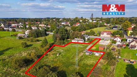 Prodej stavebního pozemku 4 063 m², Petřvald