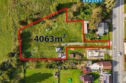 Prodej stavebního pozemku 4 063 m², Petřvald