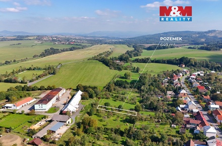 Prodej zahrady 649 m², Loučka