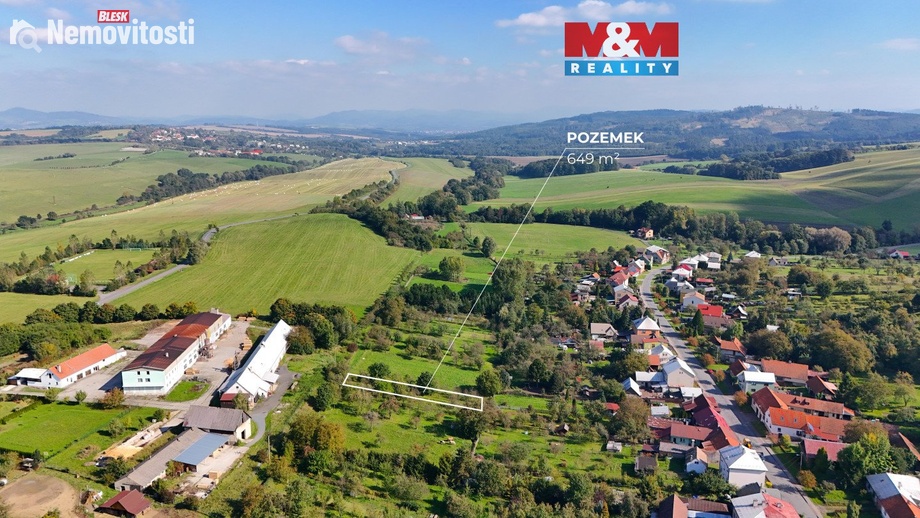 Prodej zahrady 649 m², Loučka