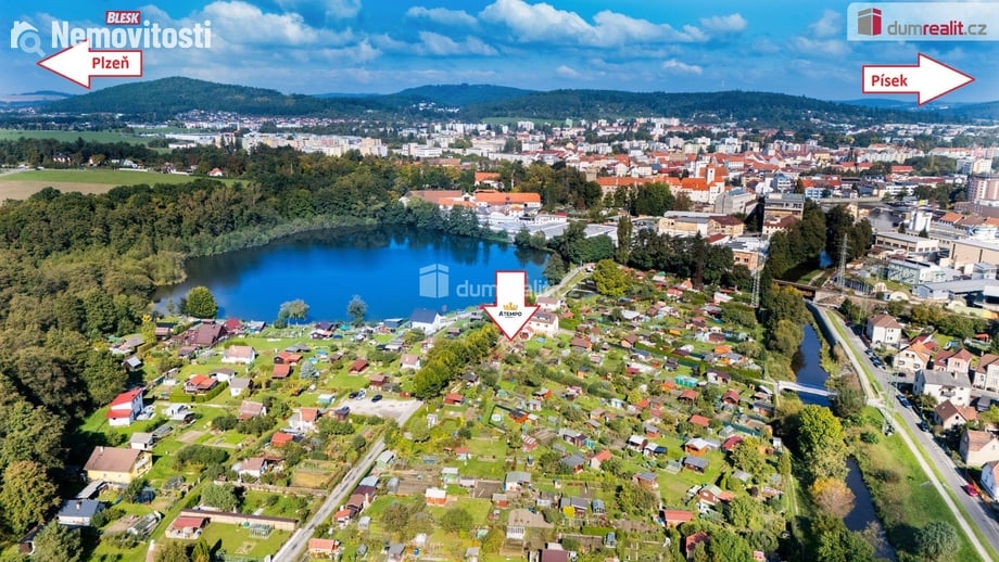 Prodej zahrady 196 m², Strakonice