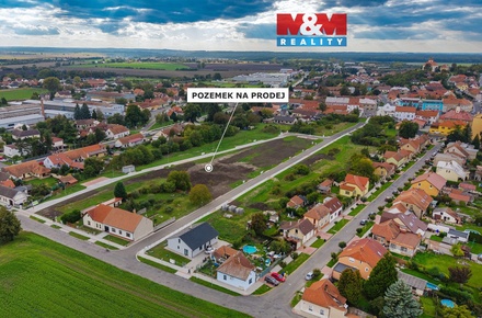 Prodej stavebního pozemku 919 m², Sadská