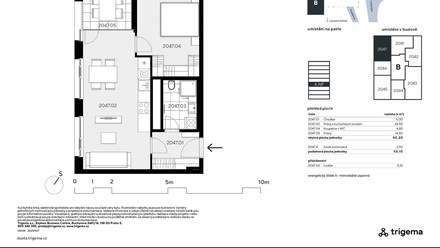 Prodej bytu 2+kk 50 m², Praha - Kamýk