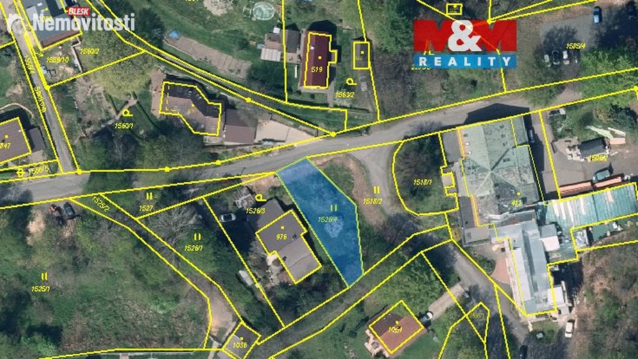 Prodej stavebního pozemku 372 m², Česká Kamenice