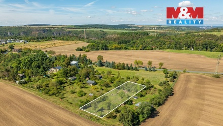 Prodej zahrady 1 198 m², Husinec