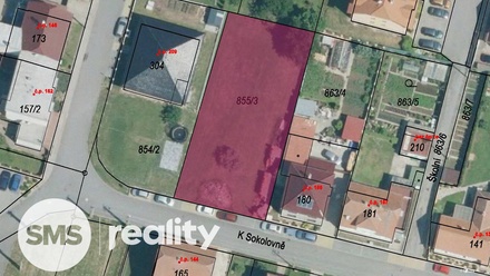 Prodej stavebního pozemku 878 m², Rapotice